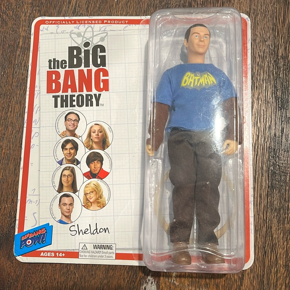 8 inch Big Bang Theory Sheldon Figurine